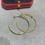 CARTIER Juste un Clou hoop earrings large model paved - 图片 4