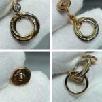 CARTIER Trinity earrings brilliant-cut diamonds - 图片 3