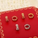 CARTIER Clash de Cartier hoop earrings mini model - 图片 3