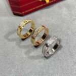 CARTIER LOVE ring small model paved - 图片 7