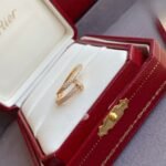 CARTIER Juste un Clou ring small model half-paved - 图片 3