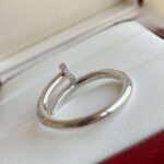 CARTIER Juste un Clou ring small model half-paved - 图片 3