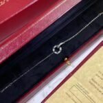 CARTIER LOVE bracelet on chain paved - 图片 4