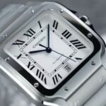 CARTIER Santos de Cartier watch Large model 47.5 mm x 39.8 mm - 图片 4