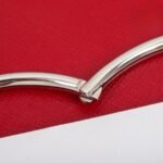 CARTIER Juste un Clou bracelet classic model half-paved - 图片 3