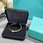 Tiffany and Co TIFFANY Knot Double Row Hinged Bangle - 图片 6