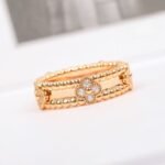Van Cleef and Arpels Perl??e sweet clovers ring - 图片 2
