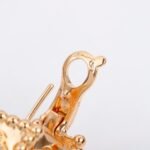 Van Cleef and Arpels Perl??e clovers hoop earrings - 图片 4