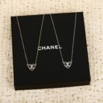 CHANEL 25P CC Heart Necklace - 图片 5