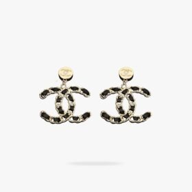 CHANEL CC Chocker earrings