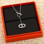 HERMES Chaine d??ancre Contour pendant large model - 图片 3