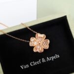 Van Cleef and Arpels Cosmos clip pendant medium model - 图片 4