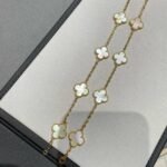 Van Cleef and Arpels Vintage Alhambra necklace 10 motifs - 图片 3