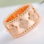 Van Cleef and Arpels Perl??e clovers ring medium model - 图片 4