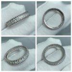 Van Cleef and Arpels Perl??e diamonds ring 1 row - 图片 3