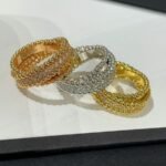 Van Cleef and Arpels Perl??e diamonds duo ring - 图片 3