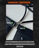 Maison Margiela Black Four Stitches Phone Bag - 图片 4