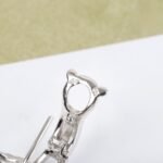 Van Cleef and Arpels Two Butterfly earrings - 图片 4