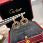 CARTIER Trinity earrings half-paved - 图片 4