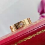 CARTIER LOVE ring classic model 3 diamonds - 图片 4
