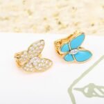 Van Cleef and Arpels Two Butterfly earrings - 图片 6