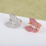 Van Cleef and Arpels Two Butterfly earrings - 图片 4