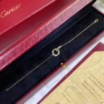 CARTIER LOVE bracelet on chain paved - 图片 3