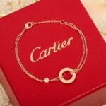 CARTIER LOVE bracelet on chain 2 diamonds - 图片 2