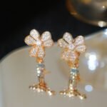 Van Cleef and Arpels Frivole earrings small model - 图片 4