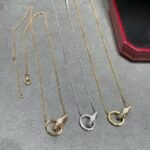 CARTIER LOVE pendant half-paved - 图片 5