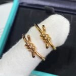 Tiffany and Co TIFFANY Knot Ring - 图片 5