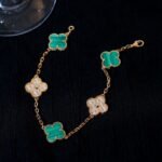 Van Cleef and Arpels Vintage Alhambra bracelet 5 motifs - 图片 4