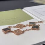 Van Cleef and Arpels Vintage Alhambra bracelet 5 motifs - 图片 5