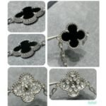 Van Cleef and Arpels Vintage Alhambra bracelet 5 motifs - 图片 3