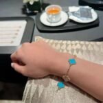 Van Cleef and Arpels Vintage Alhambra bracelet 5 motifs - 图片 2