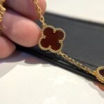 Van Cleef and Arpels Vintage Alhambra bracelet 5 motifs - 图片 4