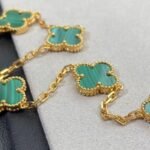 Van Cleef and Arpels Vintage Alhambra bracelet 5 motifs - 图片 6
