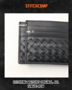 Bottega Veneta Woven Check Card Case - 图片 5