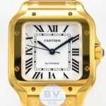 CARTIER Santos de Cartier watch Medium model 41.9 mm x 35.1 mm - 图片 3