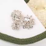 Van Cleef and Arpels Lotus earrings 3 flowers - 图片 5