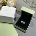 Van Cleef and Arpels Perl??e diamonds ring 1 row - 图片 5