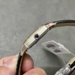 CARTIER Santos Dumont watch Small model 38 mm x 27.5 mm - 图片 6