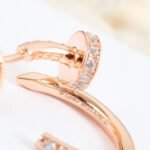 CARTIER Juste un Clou hoop earrings small model paved - 图片 4
