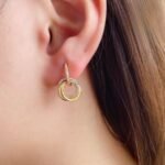 CARTIER Trinity earrings half-paved - 图片 6