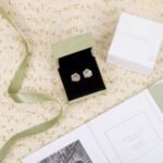 Van Cleef and Arpels Lucky Spring earrings plum blossom - 图片 6
