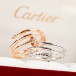 CARTIER Juste un Clou ring double diamonds - 图片 4