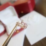 CARTIER Juste un Clou ring double half-paved - 图片 3