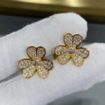 Van Cleef and Arpels Frivole earrings small model - 图片 7