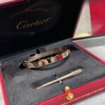 CARTIER LOVE bracelet classic model10 diamonds - 图片 3