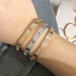 CARTIER LOVE bracelet classic model paved - 图片 7